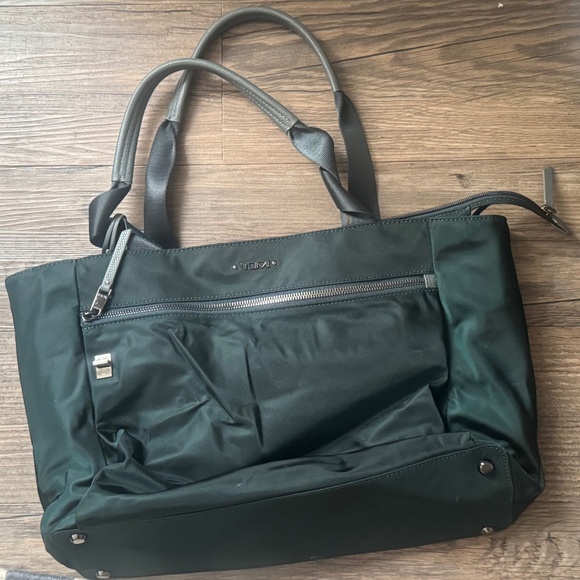 Tumi Voyageur Mauren laptop tote - dark green - Picture 5 of 5